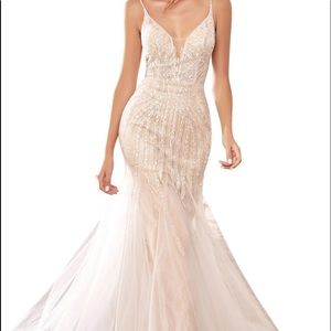 Wedding gown - Cinderella divine CDS401 champagne off white dress!
